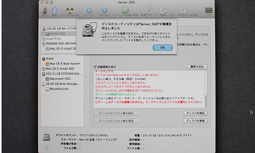 Mac mini Mid 2011 Disk Utility