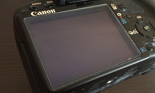 Canon EOS Kiss X3 液晶画面