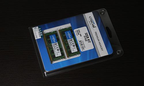 Crucial SO-DIMM 260-pin DDR4 2666MHz PC-21300 16GBx2 - Studio Milehigh
