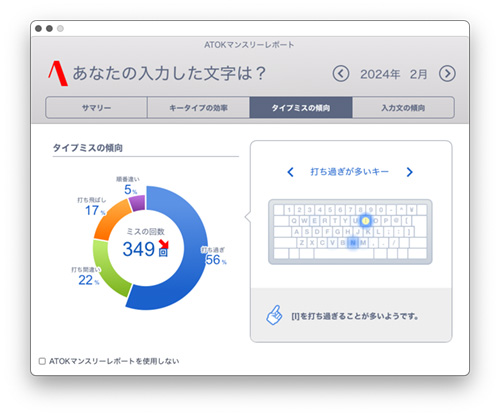 ATOK マンスリーレポート 2024.02 - Studio Milehigh