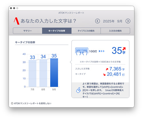 ATOK マンスリーレポート 2025.09 - Studio Milehigh