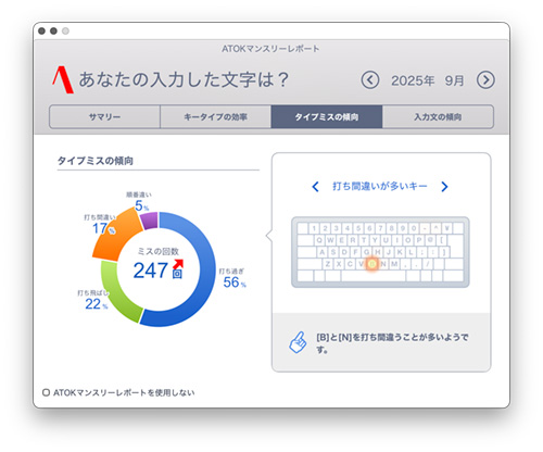 ATOK マンスリーレポート 2025.09 - Studio Milehigh