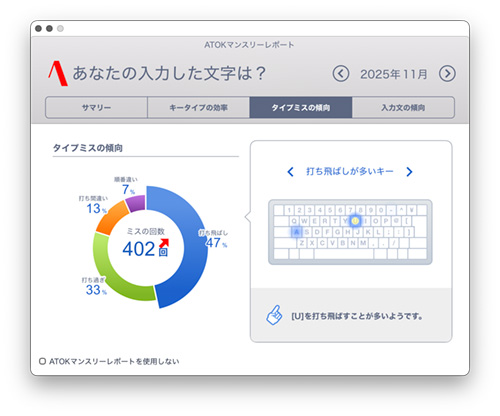 ATOK マンスリーレポート 2025.11 - Studio Milehigh