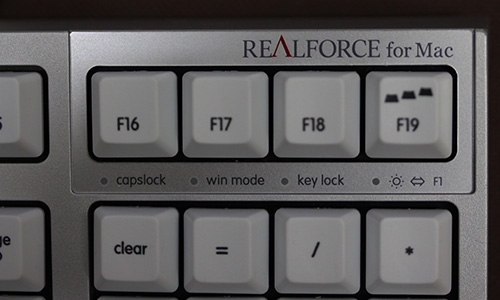 real forece for mac r2sa jp3m wh agcm 04 topre corportion リアル フォース 東プレ keyboard キーボード - Studio Milehigh